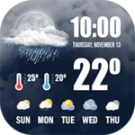 weather accurate - live radar android application logo